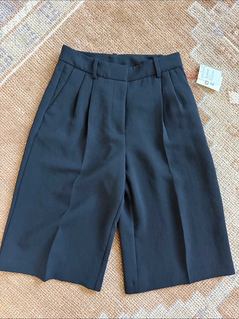 NWT Open Edit Curator Crepe Culottes in Black